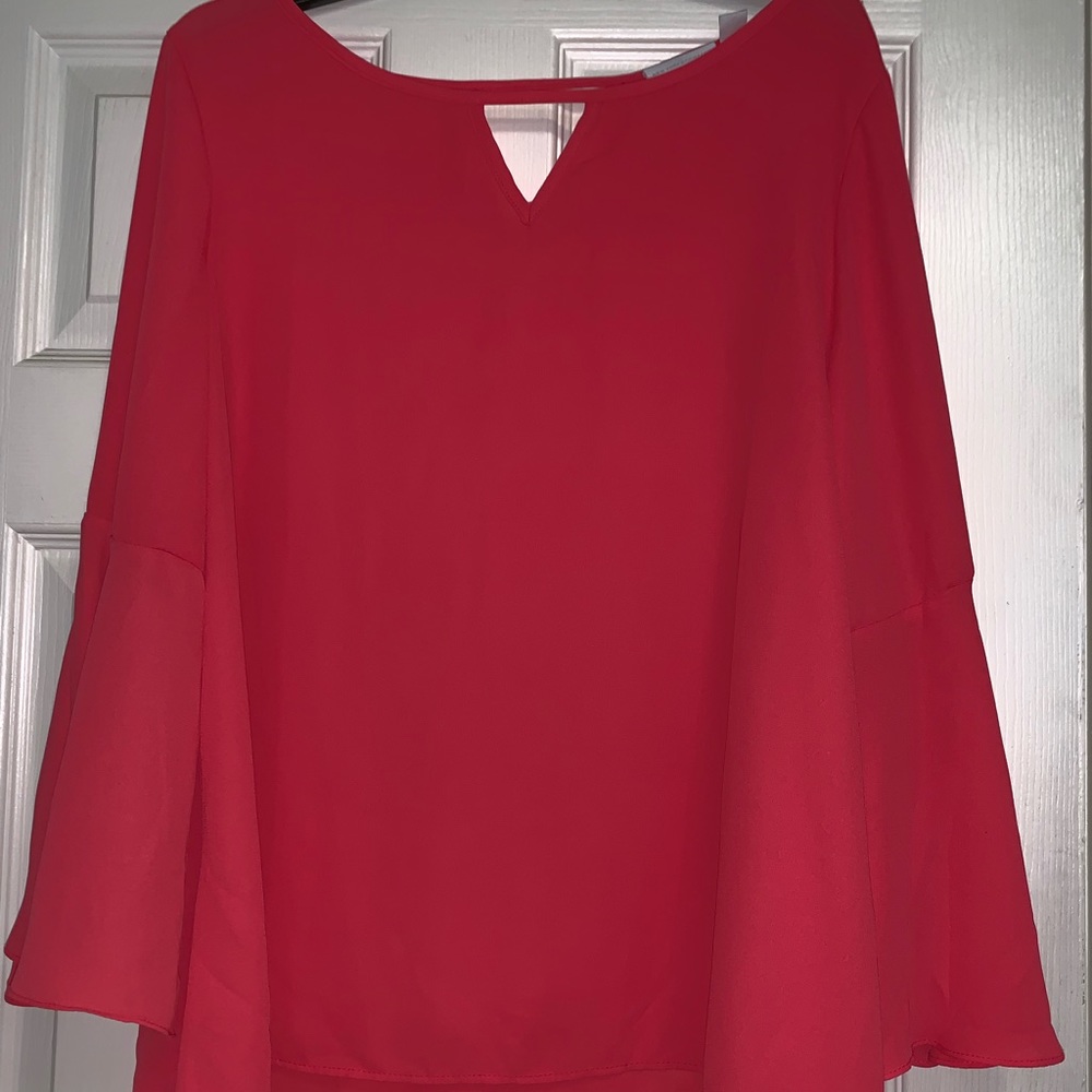 Pink New York & Company Blouse